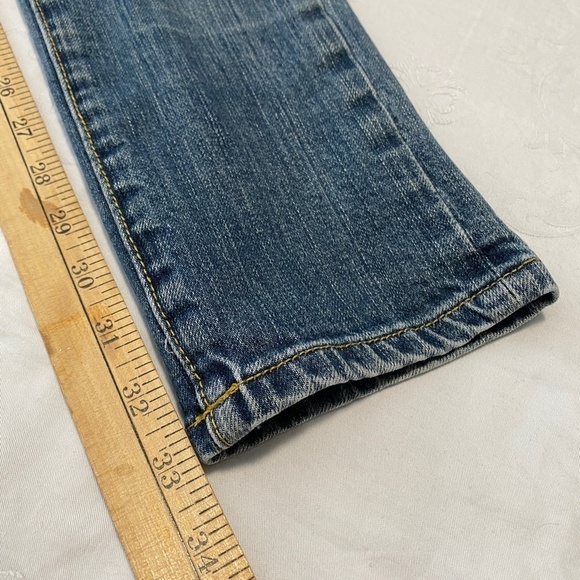 BCBG‎ Maxazria Women's Faded Denim Low Rise Jeans Size 25 - Picture 11 of 11